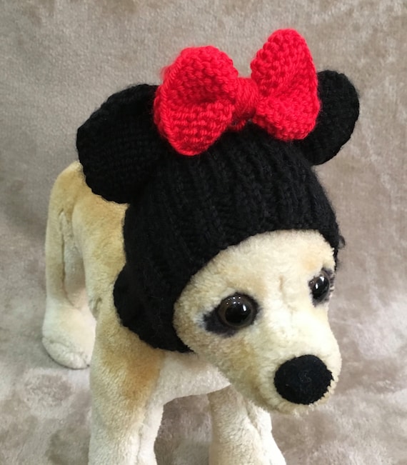 Pet Clothes Apparel Outfit Crochet Minnie Mouse Hoody Snow-hat - Etsy Pet Clothes Apparel Outfit Crochet Minnie Mouse Hoody Snow-hat - Etsy
