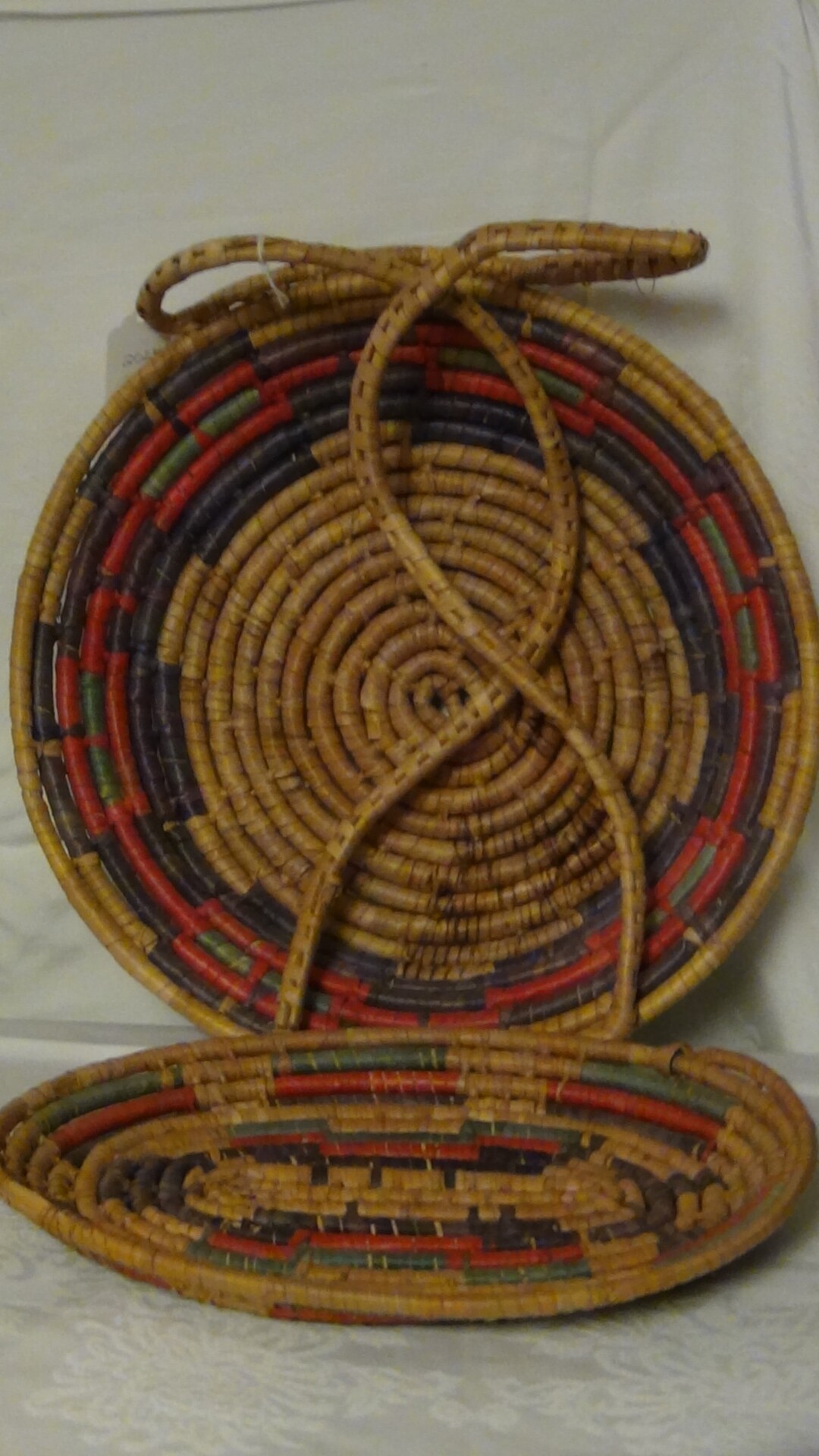 SALE Vintage Woven Baskets, 1930's - Etsy