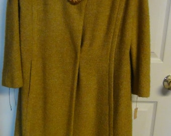 SALE!!! Vintage Briny Martin Long Boucle Coat