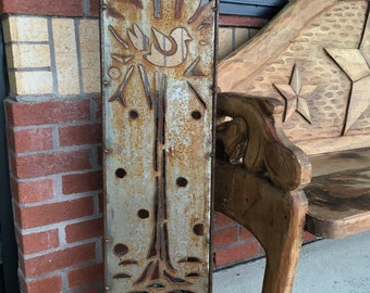 Bird in a Tree Garden Panel
