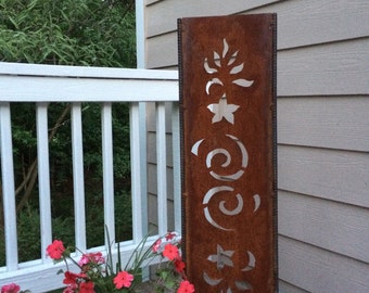 Stars and Swirls Garden Panel