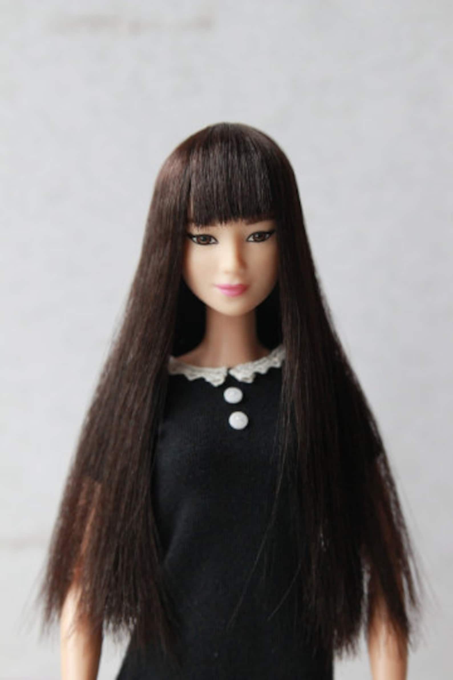 CHOOSE style and color Wig for Barbie | Etsy