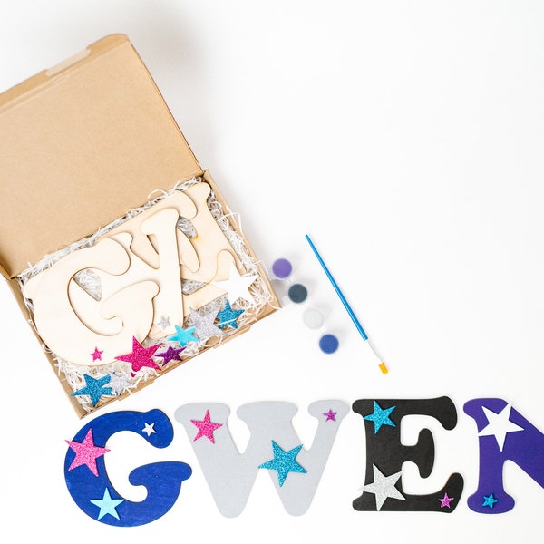 Glitter Wall Letters Etsy UK