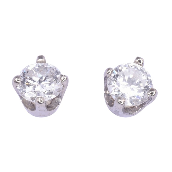 0.22 CTW Diamond Stud Earrings - image 1