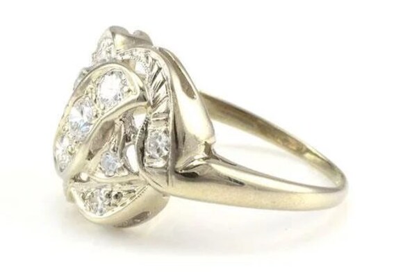 0.55 Carat Total Weight Diamond Ring - image 2