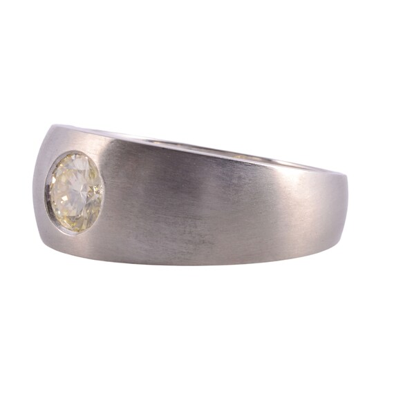 Flush Set Diamond Ring - Size 8.25 - image 2