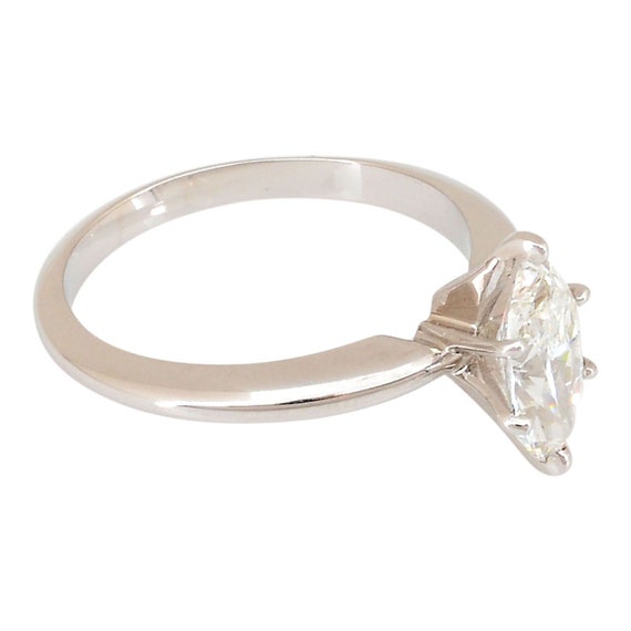 Internally Flawless 1 Carat Marquise Diamond Ring - image 2