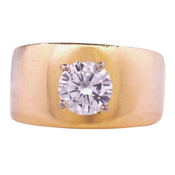 1.03 Carat Solitaire Diamond Ring - image 1