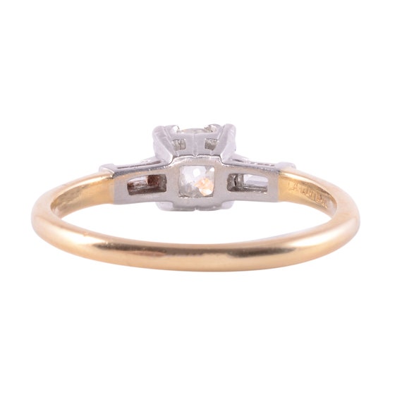 Lambert Bros Art Deco Engagement Ring - Size 8.75 - image 3