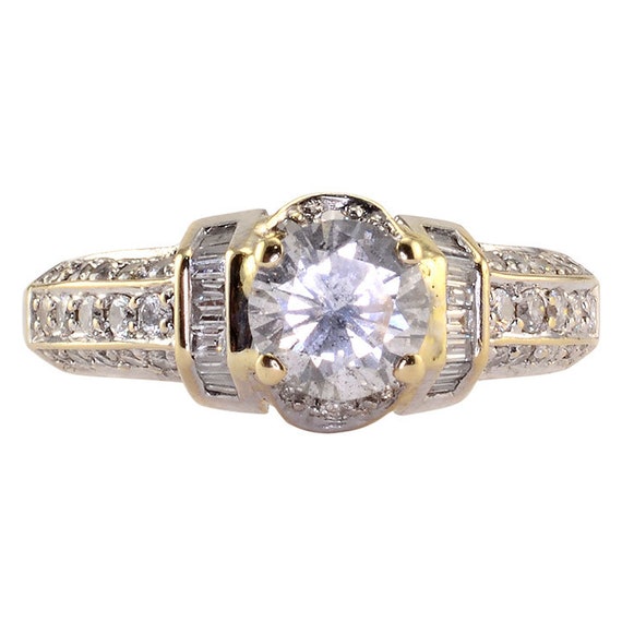1.25 Carat Diamond Engagement Ring - Estate Engag… - image 1