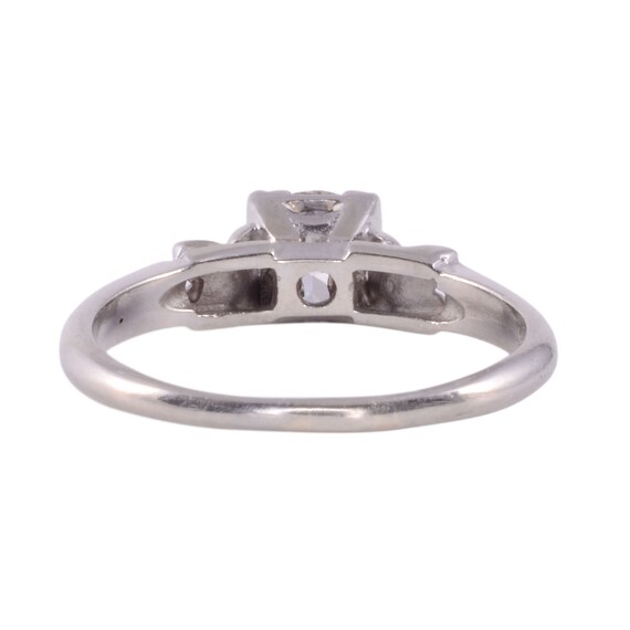Art Deco Diamond Engagement Ring - image 3