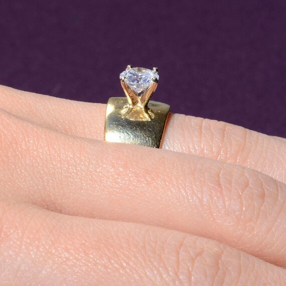 1.03 Carat Solitaire Diamond Ring - image 5