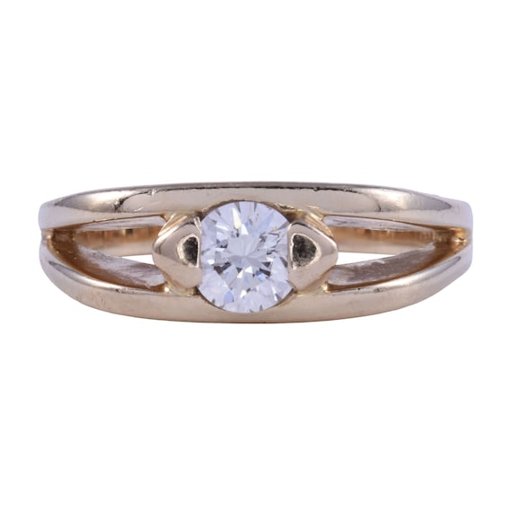 VVS2 Transitional Cut Diamond Ring - image 1