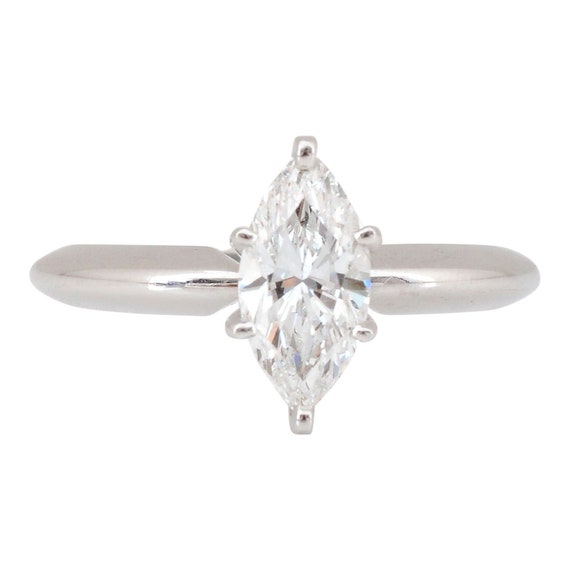 Internally Flawless 1 Carat Marquise Diamond Ring - image 1