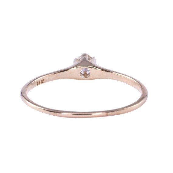 Antique VS1 Diamond Solitaire Ring - image 3