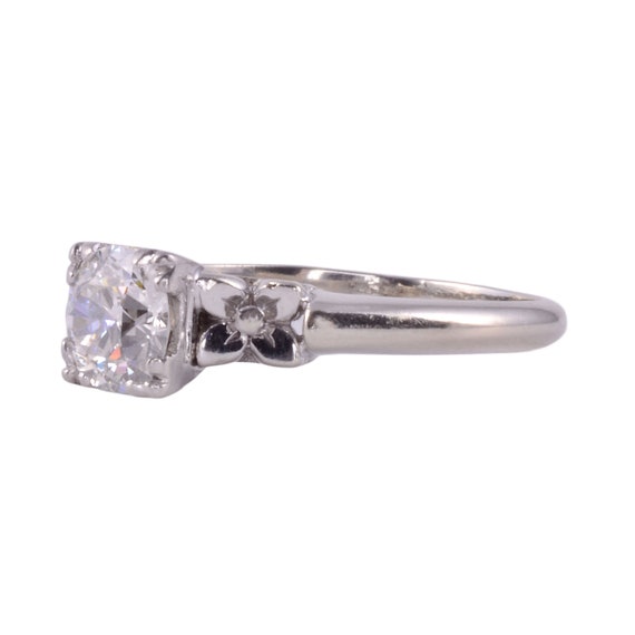 Art Deco Diamond Engagement Ring - image 2