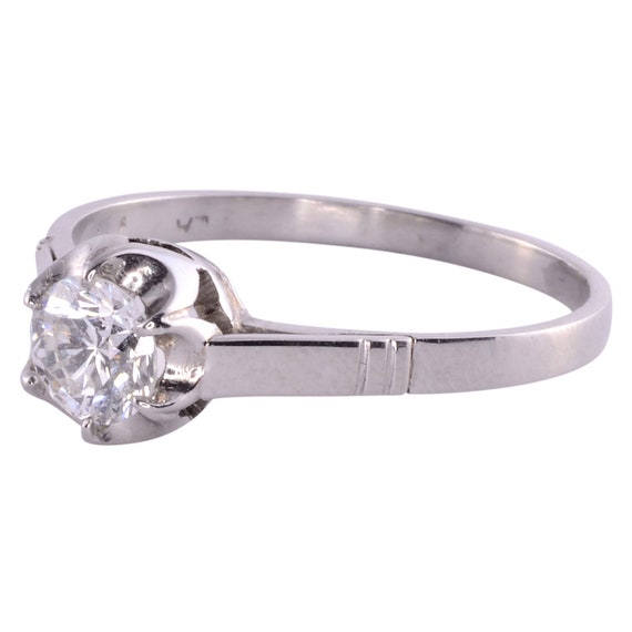 0.50 Carat VVS Solitaire Diamond Engagement Ring … - image 2