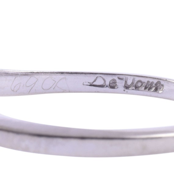 VVS2 Solitaire Diamond Engagement Ring - image 7