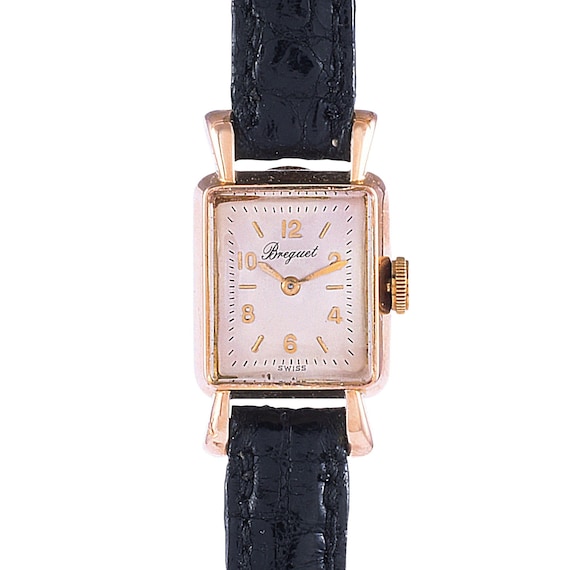 Breguet Art Deco Style 18K Ladies Wrist Watch Etsy Canada