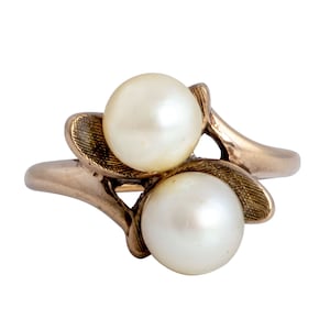 Vintage Cultured Pearl Ring