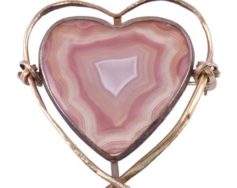 Carolyn Morris Bach Heart Brooch or Pendant