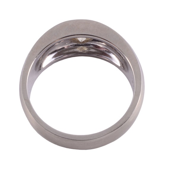 Flush Set Diamond Ring - Size 8.25 - image 4