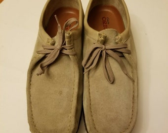 mens clarks wallabees on sale 59.99 new