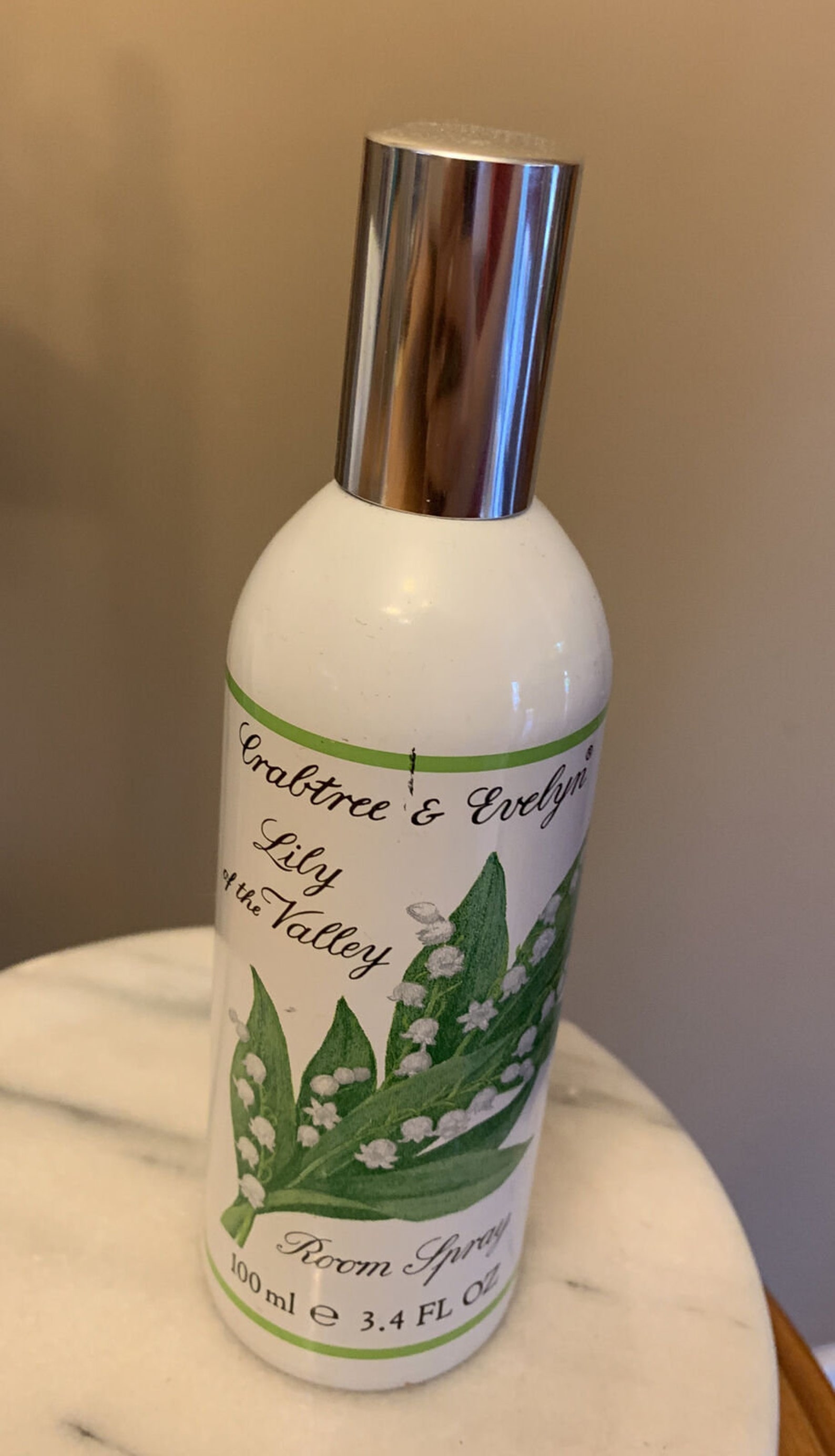 Crabtree and Evelyn Lily Of The Valley Room Spray 3.4 oz 100 Etsy