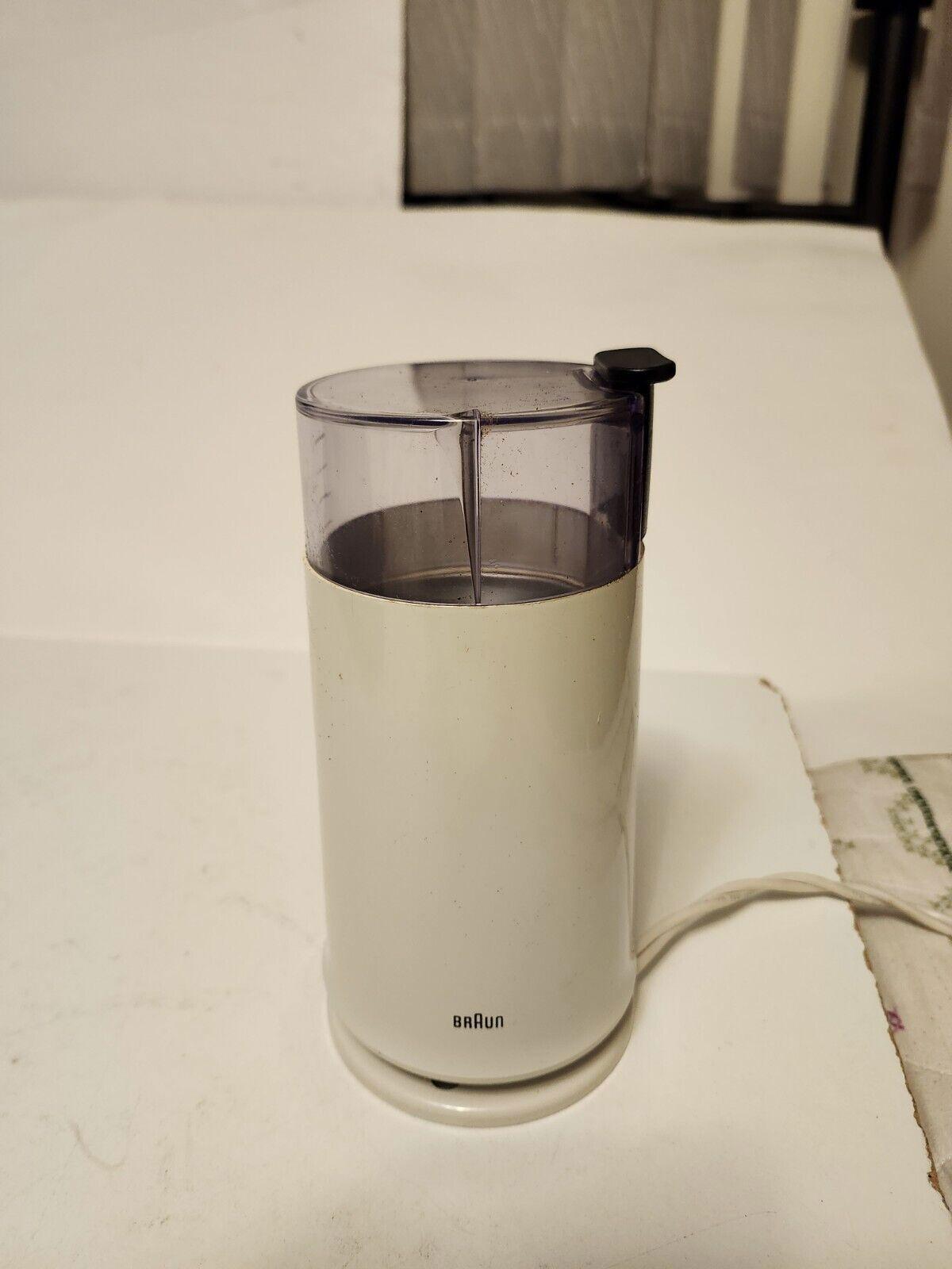 Vintage Braun Aromatic KSM2 4041 Coffee Bean Grinder Nut Mill off