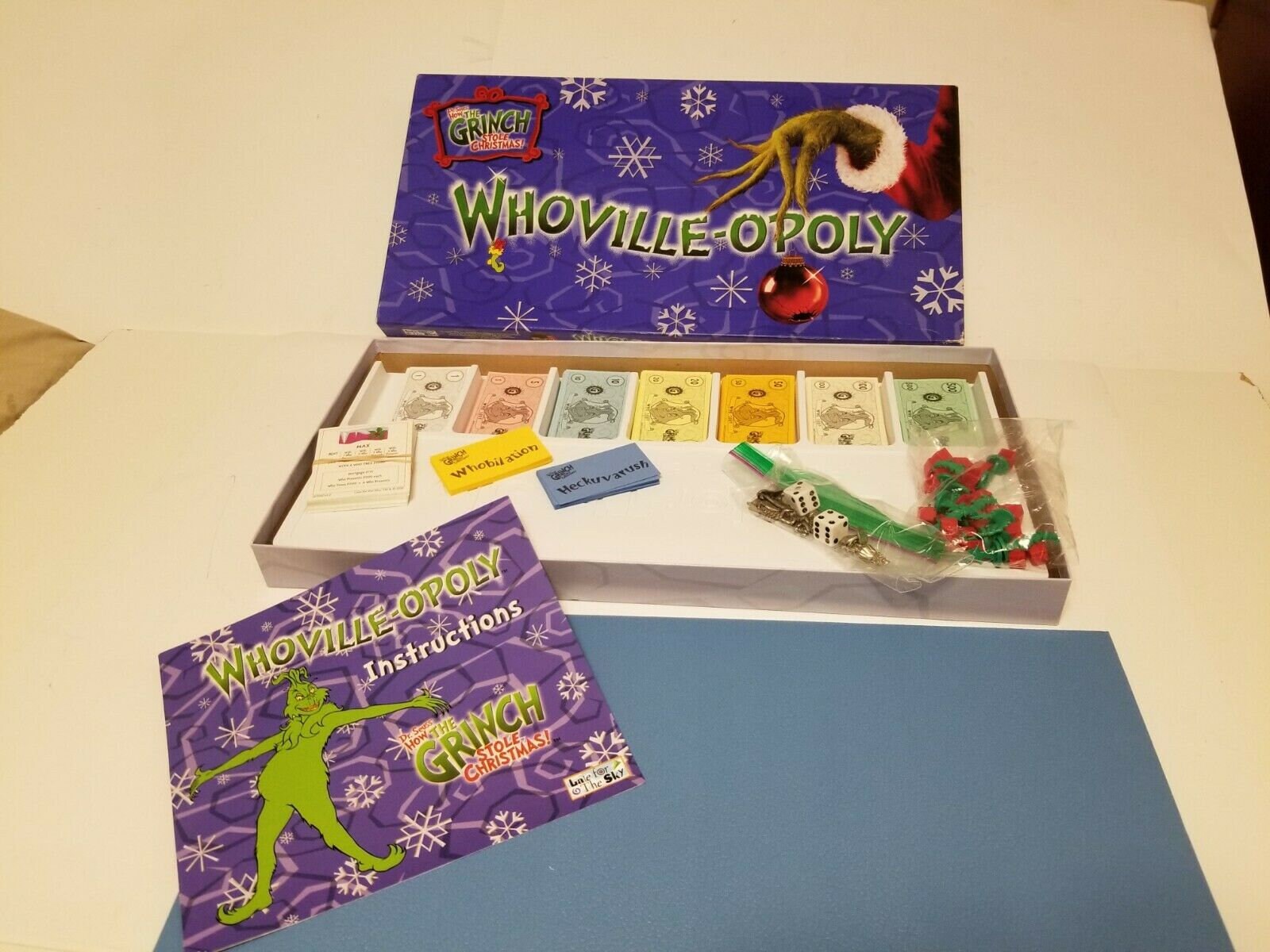You Pick Whoville-opoly How The Grinch Stole Christmas Game Replacement Parts 