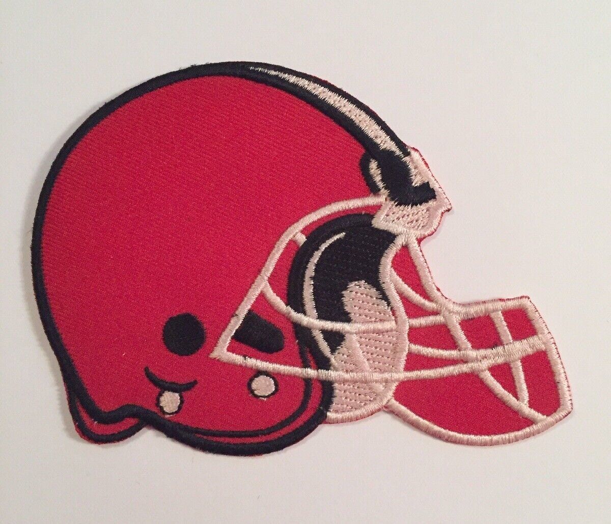 Cleveland Browns Football Logo NFL Small Iron/Sew On Embroidered Patch Lot  Of 2
