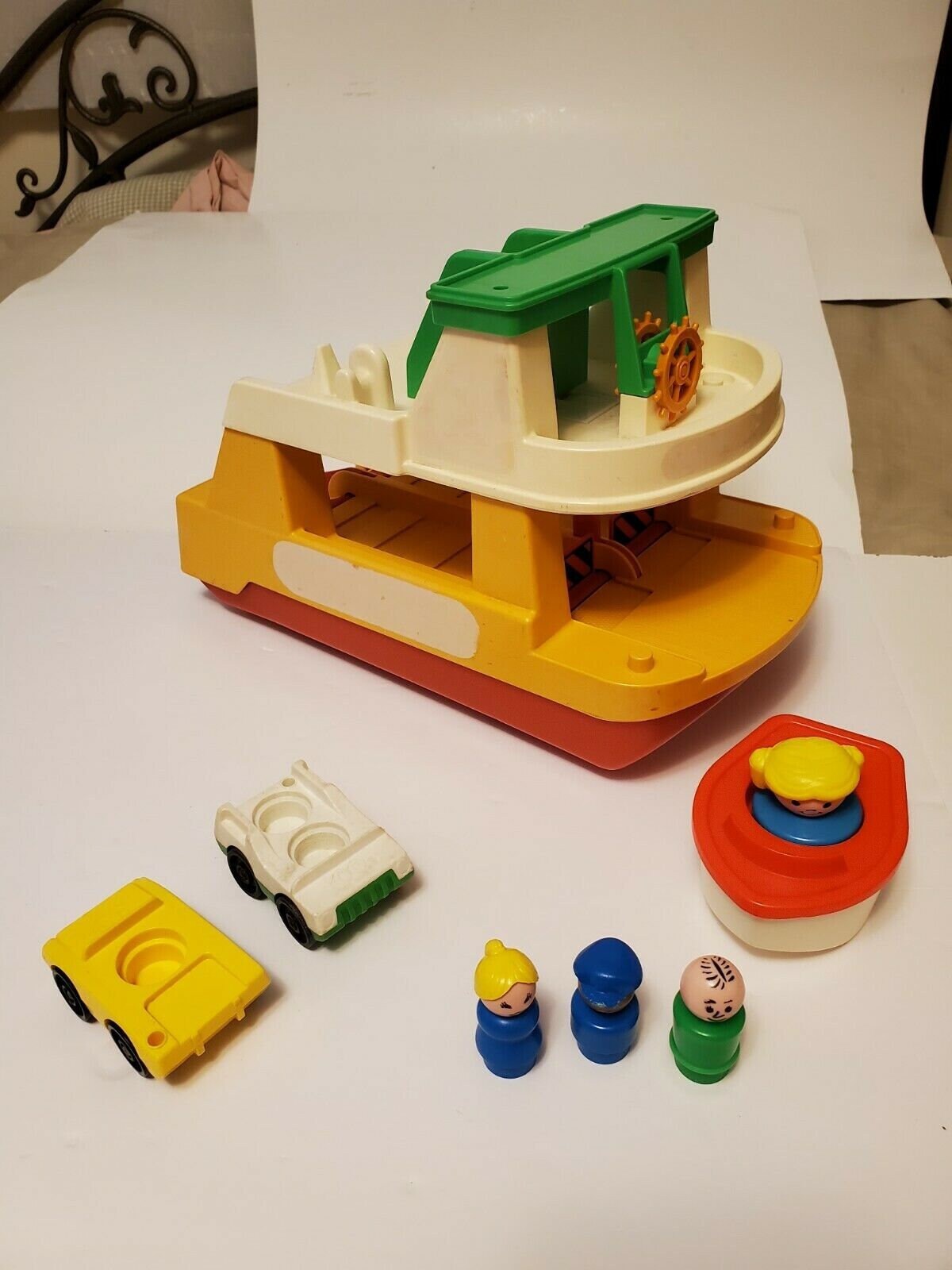 Vintage Fisher Price Boat Toys Toys & Games etna.com.pe