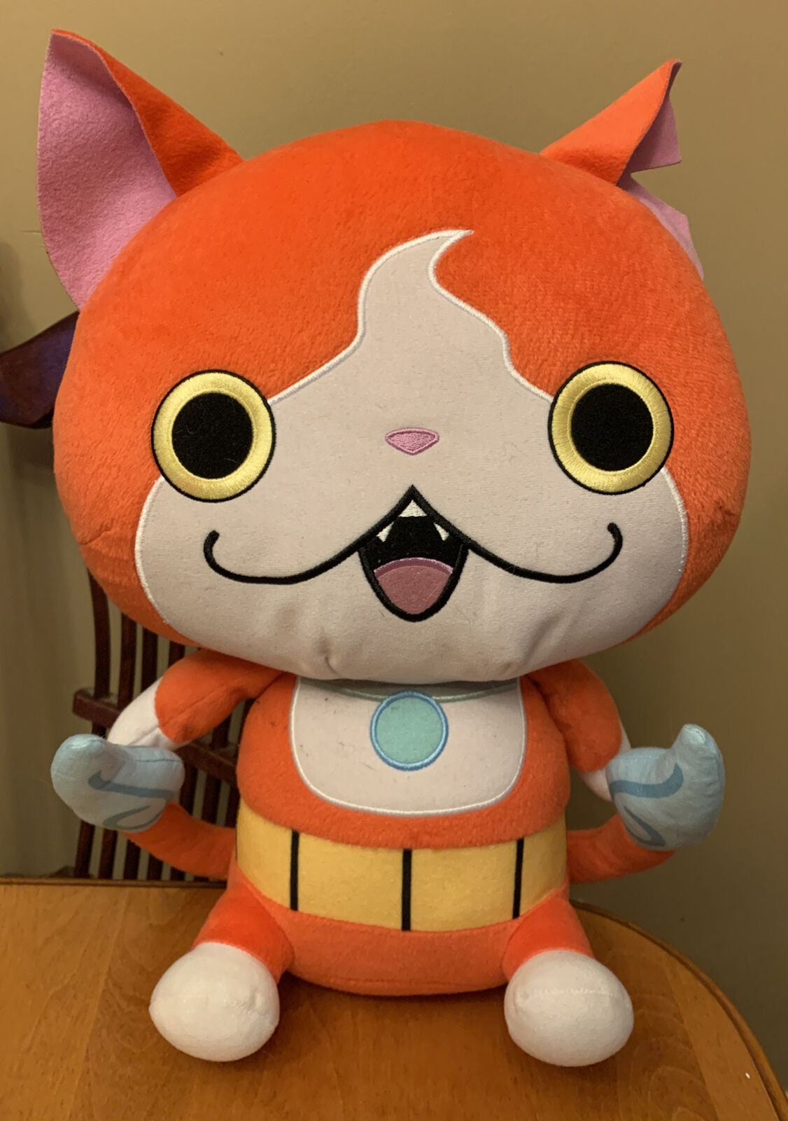 Yokai Watch Jibanyan Plush Doll 15 Inch Stuffy Youkai Yo kai