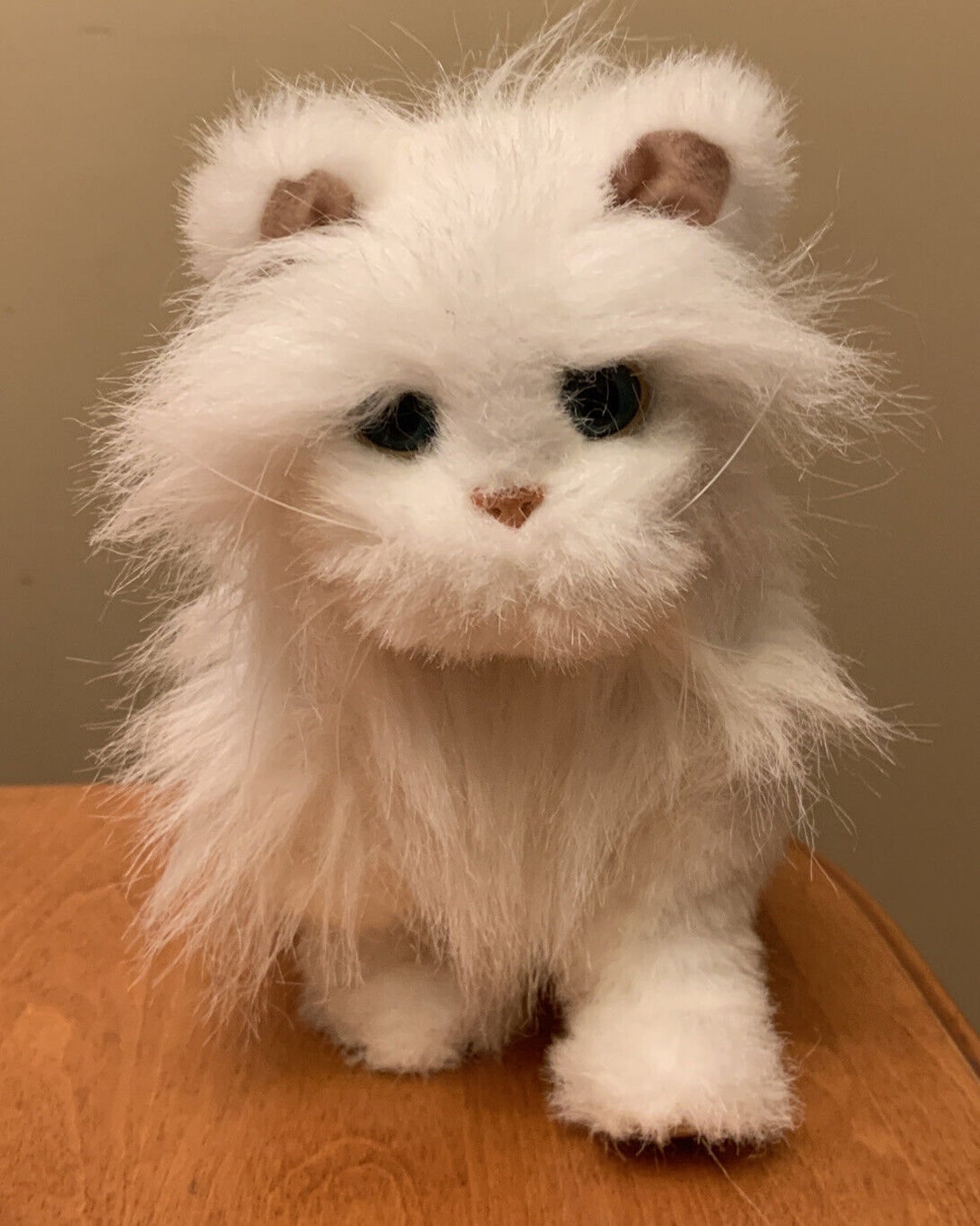 2009 Furreal Friends Fluffy Persian White Cat Plush Toy Walks - Etsy
