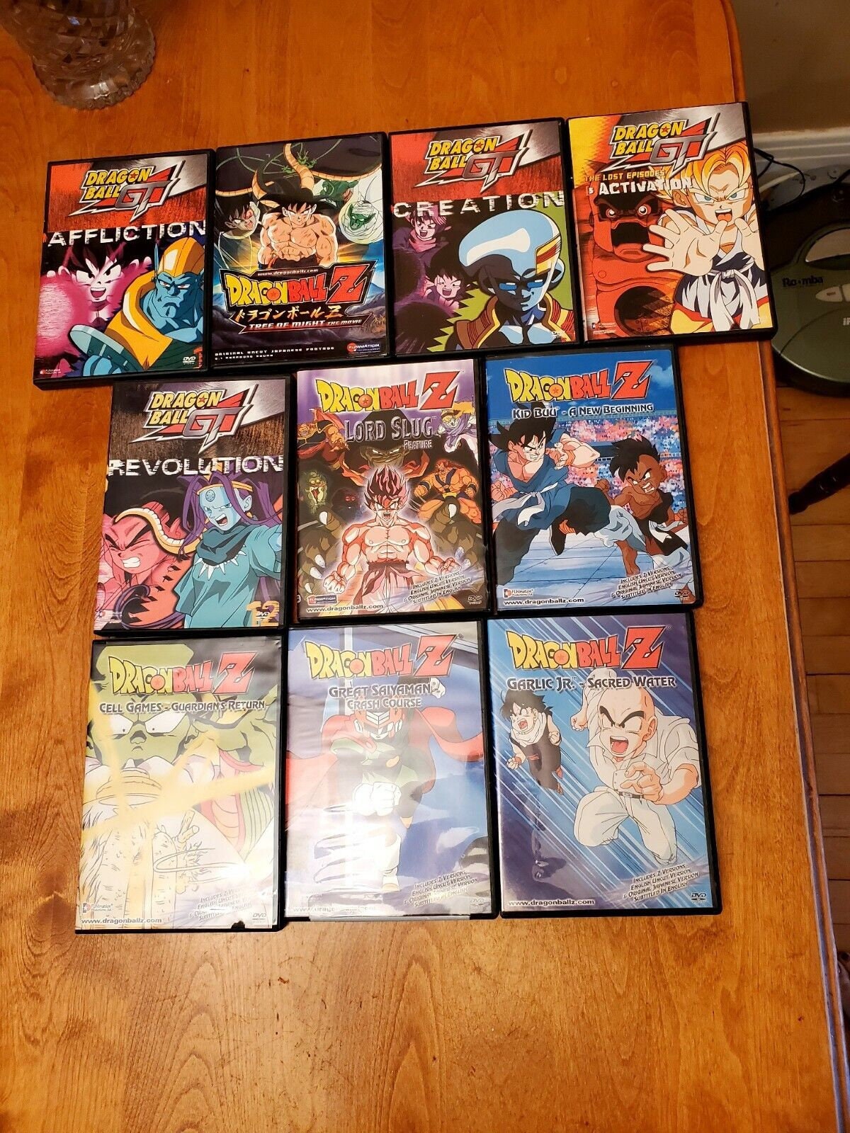 Lot of 10 Used Dragon Ball Z Dvd Movies Gt Vguc -  Norway