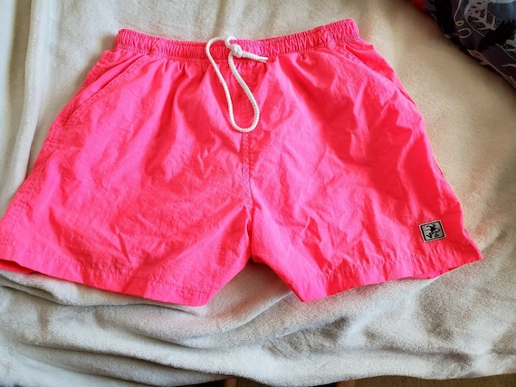 Vintage Ocean Pacific Nylon Trunks 