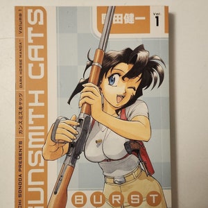 Gunsmith Cats Burst Volume 1 by Kenichi Sonoda Dark Horse Comics VGUC