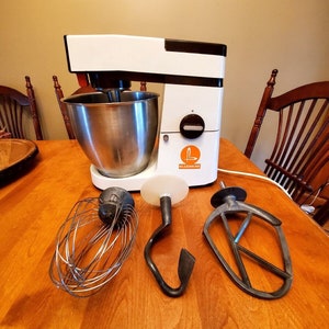 For Kenwood Chef Classic Mixer Genuine Attachment K Beater Dough Hook Whisk  Bowl