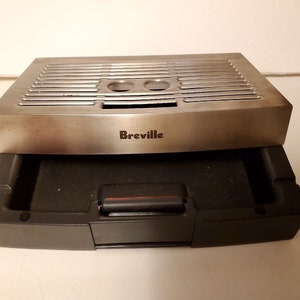 Breville iKon Espresso Maker BES400XL Grate Grill & Drip Pan Tray Parts