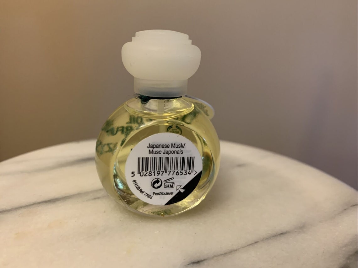 The Body Shop Perfume Oil Japanese Musk 15 Ml 0.5 Fl Oz Etsy