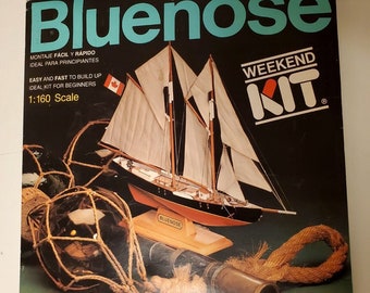 Vintage Artesania Latina Weekend Kit 17000 Bluenose 1:160 Scale Unstarted