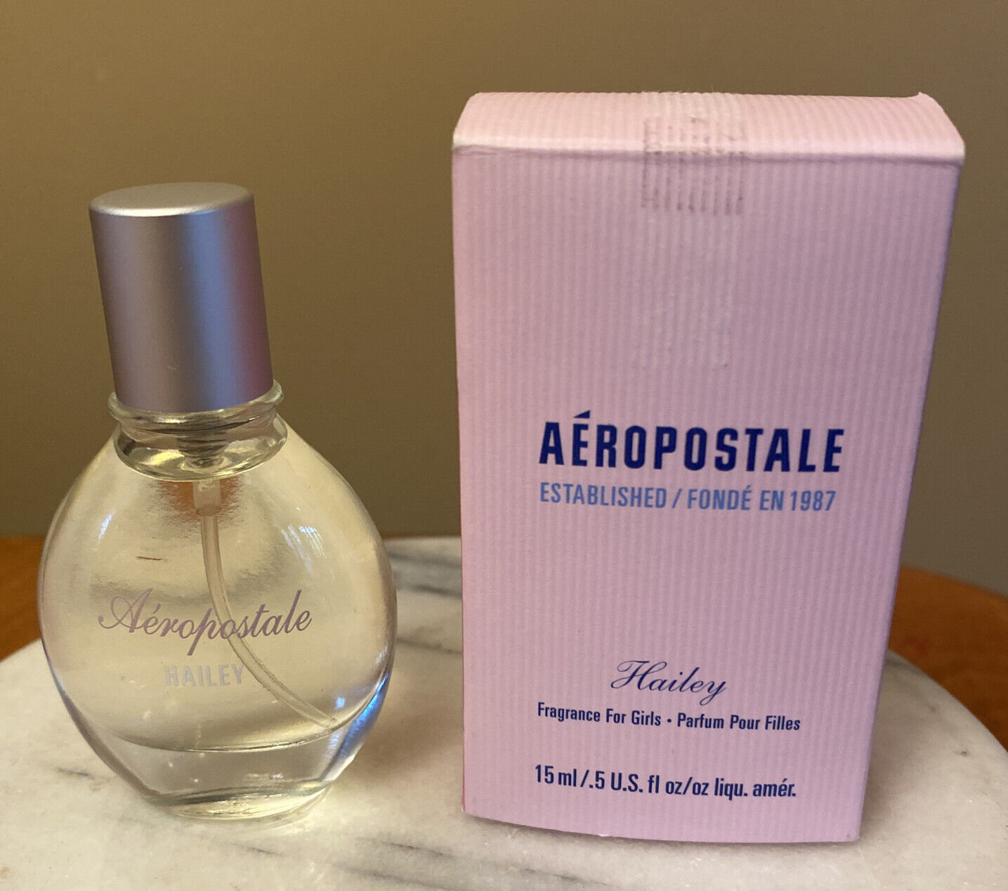 Rare Aeropostale Hailey Perfume .5 Oz 15 Ml Perfume for Girls Full