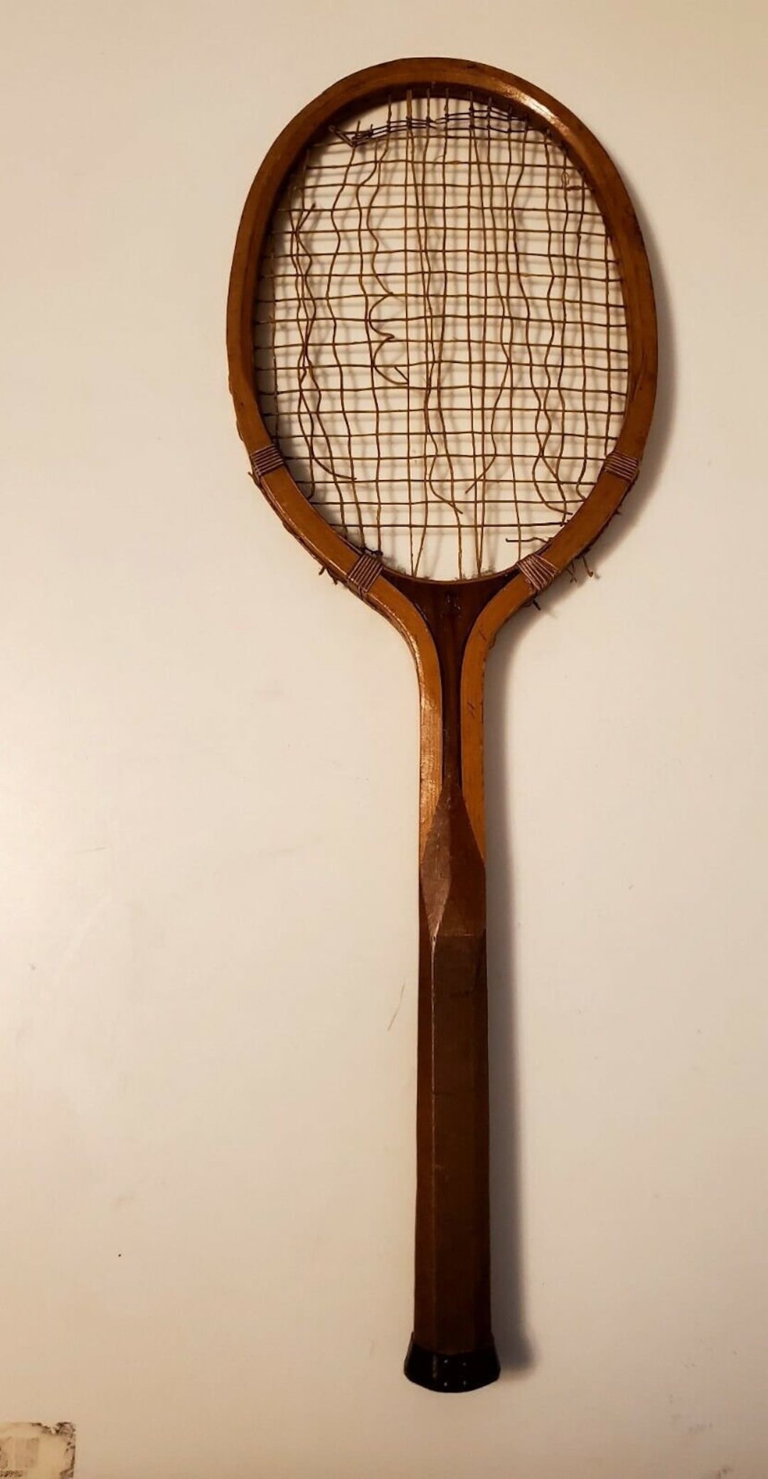 Vntage Wrght Dtson Badmnton Racquets - Par of Comet
