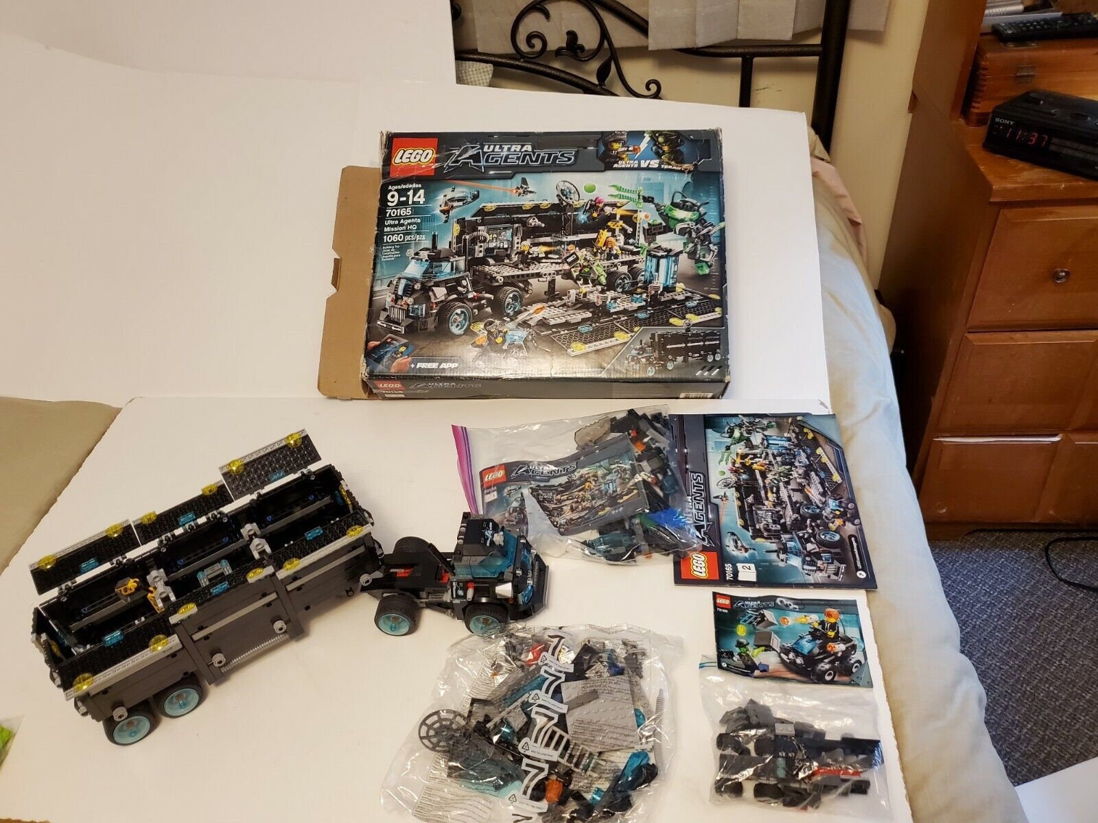 LEGO Ultra Agents Set Mission HQ 70165 With Box Instructions INCOMPLETE Etsy