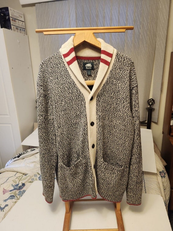 Roots Canada Cabin Collection Cardigan Sweater Me… - image 1