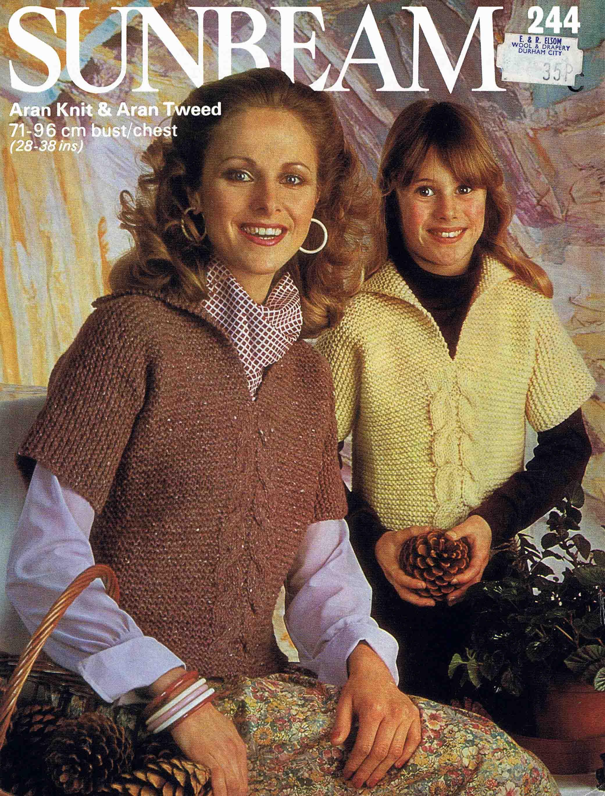 Sunbeam Aran Knit - Etsy