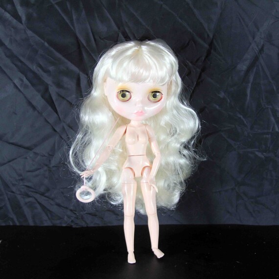 12 Blythe Doll BJD from Factory Nude Jointed Body Dark Skin Matte Face  Fashion