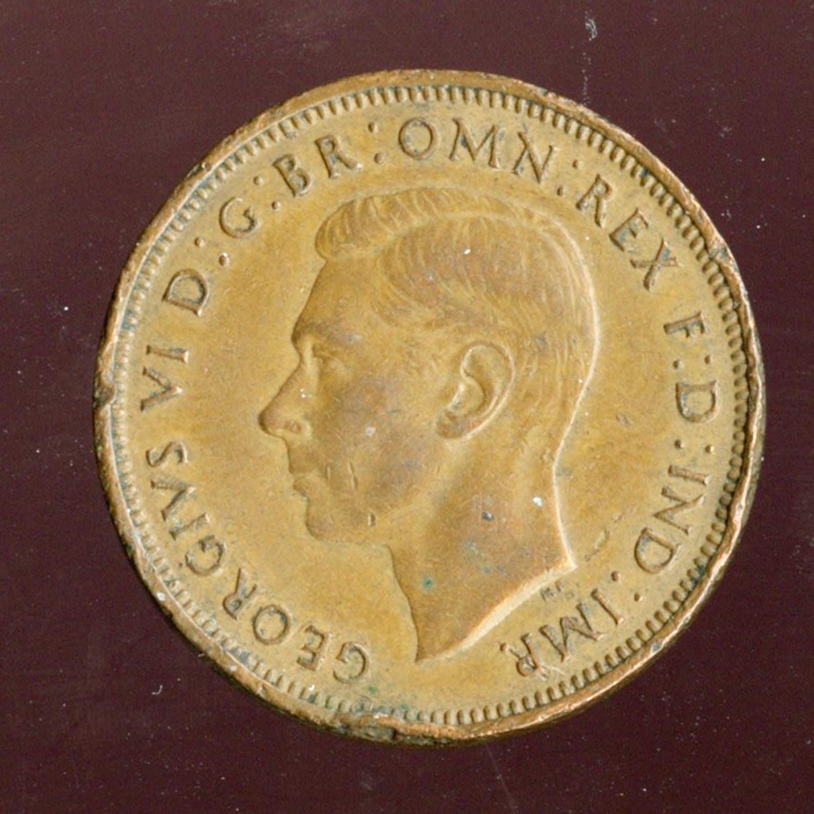 1942 Half Penny Coin King George VI Great Britain UK Vintage Etsy 1942-half-penny-coin-king-george-vi-great-britain-uk-vintage-etsy