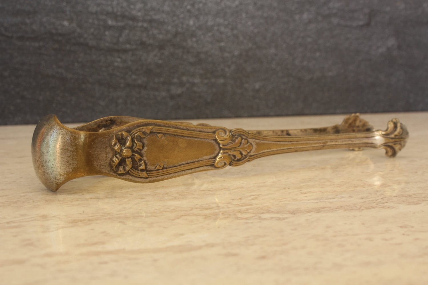 Vintage French Sugar Cube Tongs Silver Plated Serving Tongs Etsy