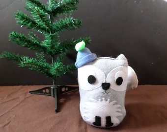 Stuffed Winter Fox/Woodland Animals/Winter Decor/Christmas Mantel Decor/Christmas Tabletop Decor/Kids Christmas/Harvest Fox/Christmas Decor